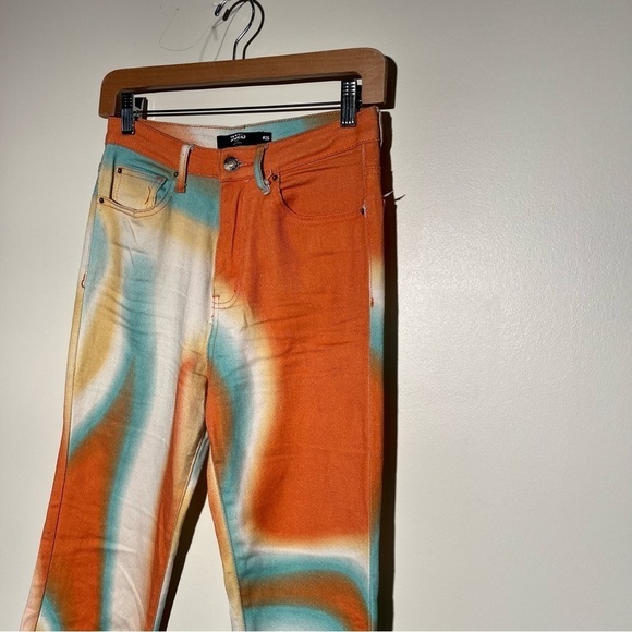 Jaded London Ombré Swirl High Waisted Pants - Picture 11 of 15